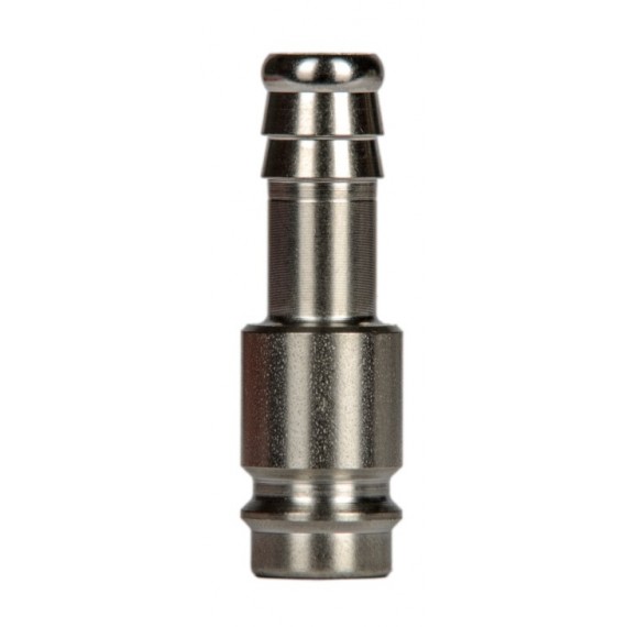 Dugó 9 mm tömlővéggel, edzett acél nikkelezve