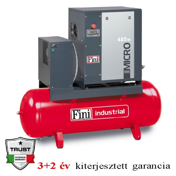 Csavarkompresszor hűtveszárítóval MICRO SE 3.0-08-200 ES (IE3)