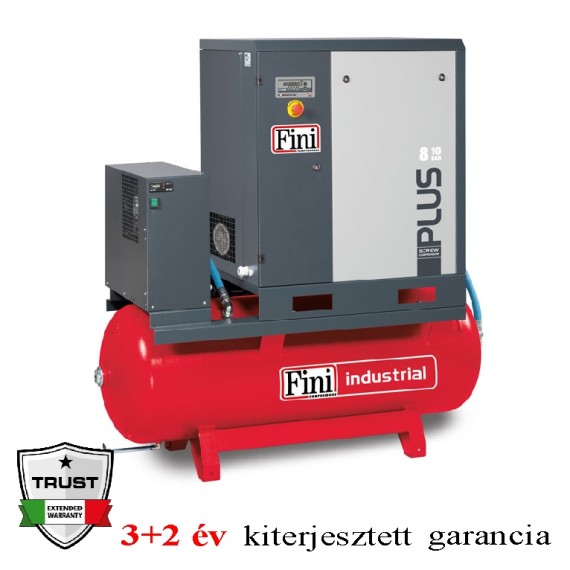 Csavarkompresszor hűtveszárítóval PLUS 11-08-270 ES (IE3)