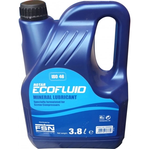 Kompresszor olaj csavarkompresszorhoz Rotar Ecofluid 46 3,8 l