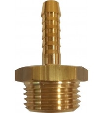 Menetes tömlővég 1/4"x 8 mm külső menet