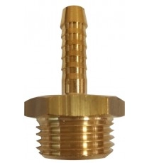 Menetes tömlővég 1/4"x 6 mm külső menet