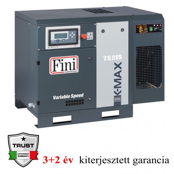 Csavarkompresszor hűtveszárítóval K-MAX 7.5-10 ES VS