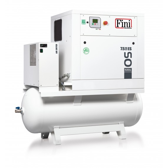 Kompresszor OS 7.5-10-500 ES hűtveszárítóval