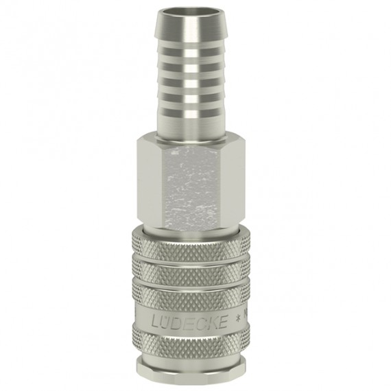 Gyorscsatlakozó tömlővéggel 10 mm