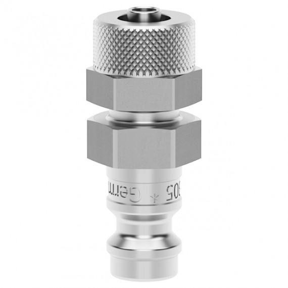 Dugó kétoldalon záró 4x6 mm tömlőcsatlakozással