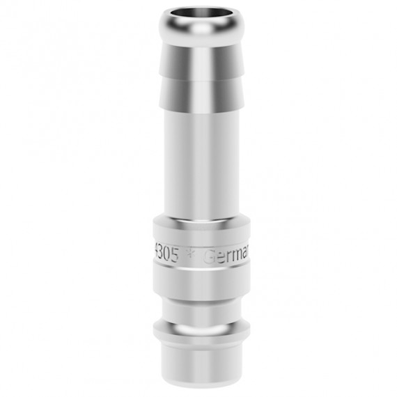Dugó kétoldalon záró 10 mm tömlővéggel 
