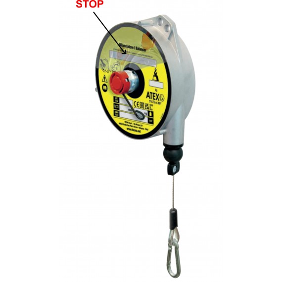 Balanszer 8 - 10 kg 2500 mm ATEX fékkel