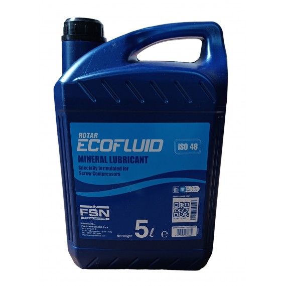 Kompresszor olaj csavarkompresszorhoz Rotar Ecofluid 46 5 l