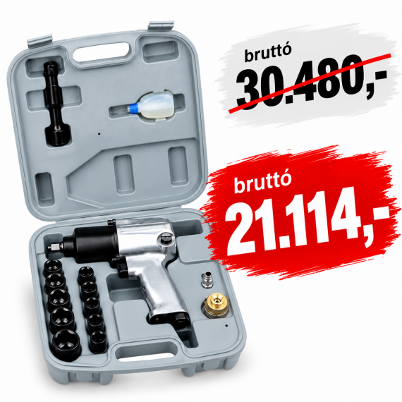 Légkulcs készlet 1/2" 610 Nm